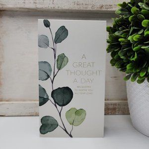 A Great Thought A Day 365 Quotes Notepad New